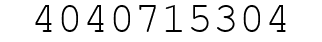 Number 4040715304.