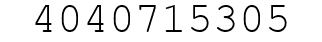 Number 4040715305.