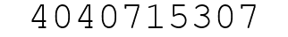 Number 4040715307.