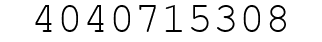 Number 4040715308.