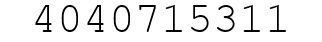Number 4040715311.