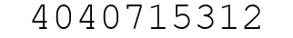 Number 4040715312.