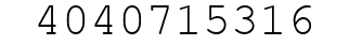 Number 4040715316.