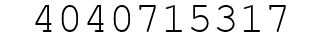 Number 4040715317.