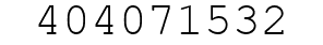 Number 404071532.