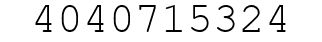 Number 4040715324.