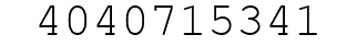 Number 4040715341.
