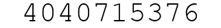 Number 4040715376.