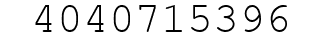 Number 4040715396.