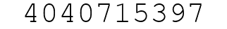 Number 4040715397.