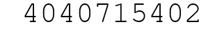 Number 4040715402.