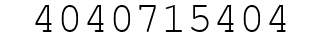 Number 4040715404.