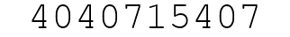 Number 4040715407.