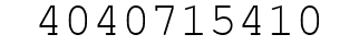 Number 4040715410.