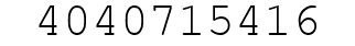 Number 4040715416.