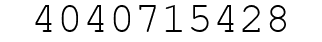 Number 4040715428.