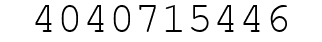 Number 4040715446.