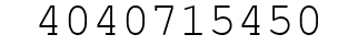 Number 4040715450.