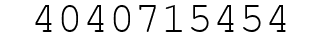 Number 4040715454.