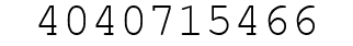 Number 4040715466.