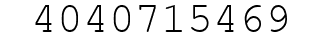 Number 4040715469.