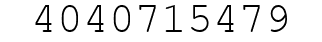 Number 4040715479.