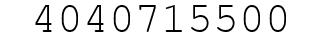 Number 4040715500.