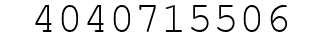 Number 4040715506.