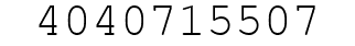 Number 4040715507.