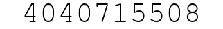 Number 4040715508.