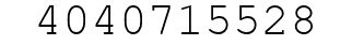 Number 4040715528.