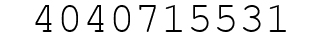 Number 4040715531.
