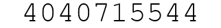 Number 4040715544.