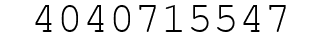 Number 4040715547.
