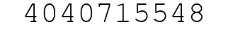 Number 4040715548.