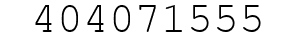 Number 404071555.