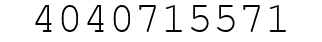 Number 4040715571.