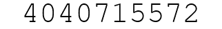 Number 4040715572.