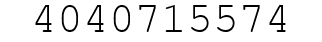Number 4040715574.