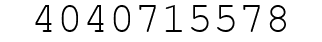 Number 4040715578.