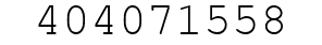 Number 404071558.