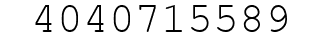 Number 4040715589.