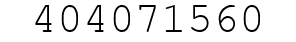 Number 404071560.