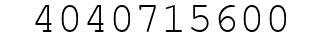 Number 4040715600.