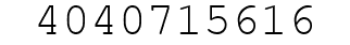 Number 4040715616.