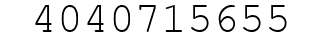 Number 4040715655.