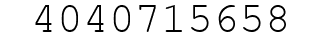 Number 4040715658.