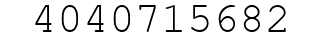 Number 4040715682.