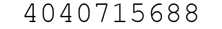 Number 4040715688.