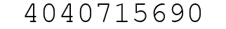 Number 4040715690.